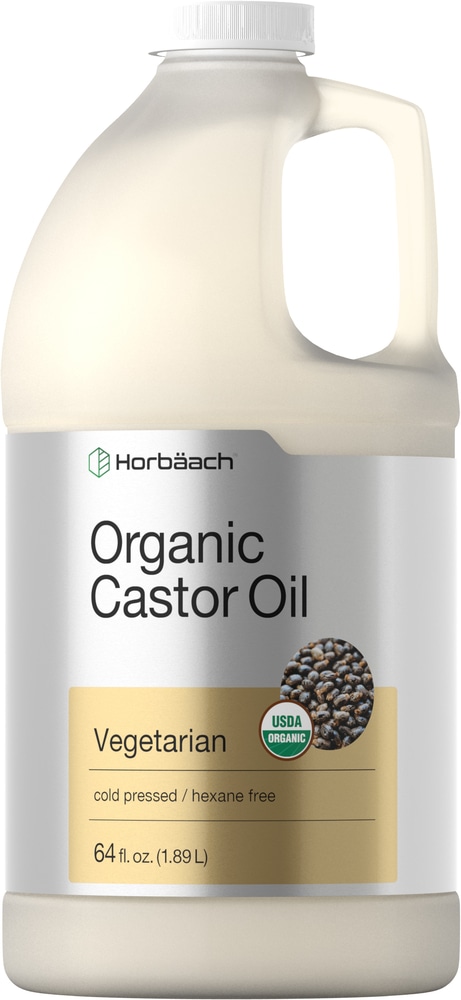 Castor Oil (Cold Pressed) Hexane Free (Organic) 64 fl oz (1 89 L Castor Oil (Cold Pressed) Hexane Free (Organic) 64 fl oz (1 89 L
