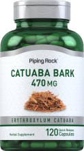 Écorce de Catuaba, 470 mg, 120 Gélules à libération rapide
