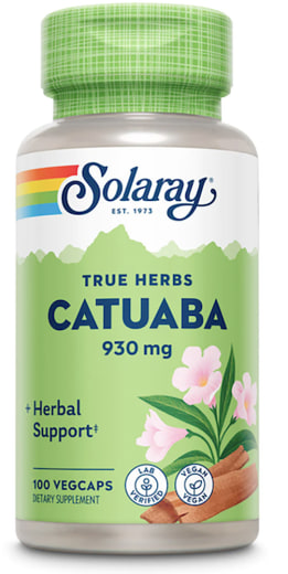 Catuaba Bark, 930 mg, 100 Capsule vegetariane