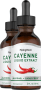 Cayenne-Flüssigextrakt, 2 fl oz (59 mL) Tropfflasche, 2  Flaschen