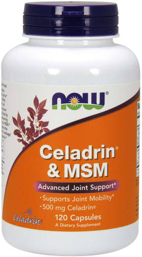 Celadrin 500 毫克加MSM（二甲基碸）, 120 膠囊