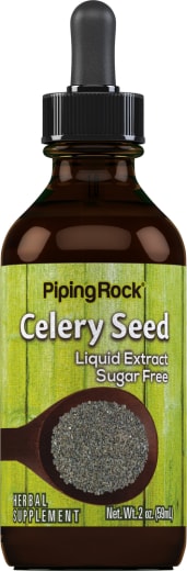 Tekući ekstrakt sjemena celera, 2 fl oz (59 mL) Bočica s kapaljkom
