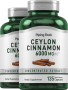 Canela Ceylon , 6000 mg (por dose), 135 Cápsulas de Rápida Absorção, 2  Frascos