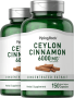 Cannelier de Ceylan, 6000 mg (par portion), 150 Gélules à libération rapide, 2  Bouteilles