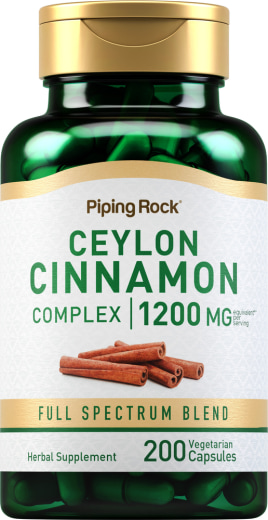Ceylon Cinnamon Complex, 1200 mg, 200 Vegetarian Capsules