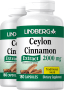 Ceylon Cinnamon Extract, 2000 mg, 180 Capsules, 2  Bottles