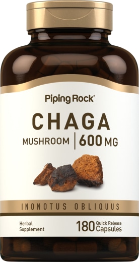 Chaga Mushroom, 600 mg, 180 Quick Release Capsules