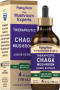 Tekoči izvleček gob Chage, 4 fl oz (118 mL) Steklenička s kapalko