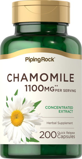 Kamomil , 1100 mg (setiap sajian), 200 Kapsul Lepas Cepat