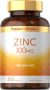 Chelated Zinc (Gluconate), 100 mg (ต่อการเสิร์ฟ), 365 ยาเม็ดสำหรับวีแกน