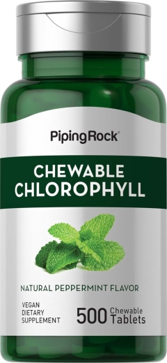 Kaubonbon Chlorophyll u. Minze (doppelt stark), 500 Kautabletten