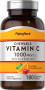 Vitamine C à Mâcher 500mg (orange naturelle), 1000 mg (par portion), 180 Comprimés à croquer