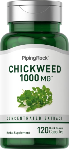 Chickweed , 1000 mg, 120 Kapsul Lepas Cepat