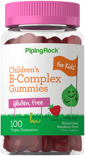 Children's B-Complex (Natural Peach Raspberry), 100 Vegan Gummies
