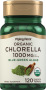 Clorela - Membrana celular rota, 1000 mg (por porción), 120 Tabletas vegetarianas