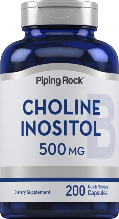 Choline Inositol, 500 mg, 200 Quick Release Capsules