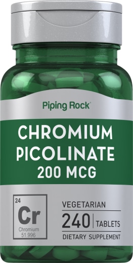クロミウム ピコリネート , 200 mcg, 240 錠剤