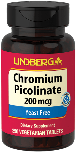 Chromium pikolinát , 200 mcg, 250 Vegetariánske tablety