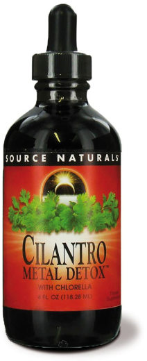 Cilantro Metal Detox with Chlorella, 4 fl oz (118 mL) Dropper Bottle