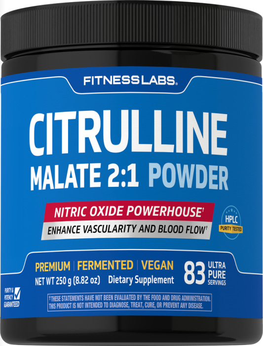 Citrulline Malate 2:1 Powder, 8.82 oz (250 g) Bottle