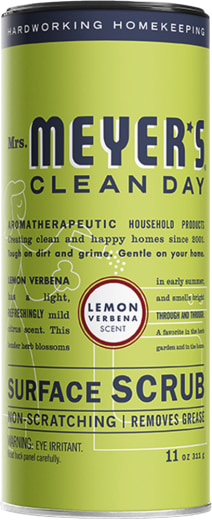 Clean Day schuurmiddel (citroenverbena), 11 oz (311 g) Fles
