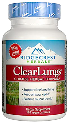 Clear Lungs, 120 Cápsulas