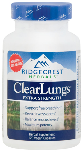 Clear Lungs - Doble acción, 120 Cápsulas