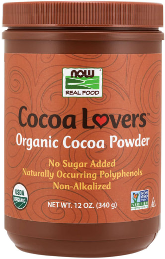 Cacaopoeder, 12 oz (340 g) Fles