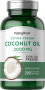 Olio di cocco biologico (Extra vergine) , 2000 mg (per dose), 200 Capsule in gelatina molle a rilascio rapido