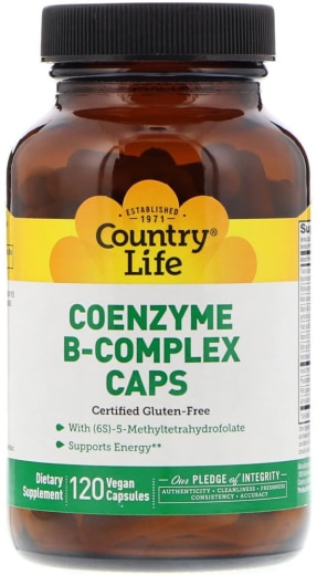 Co-enzym B-complex-capsules, 120 Vegetarische capsules