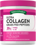 Collagen Grass Fed Peptides Powder Type I & III, 7 oz (198 g) Bottle
