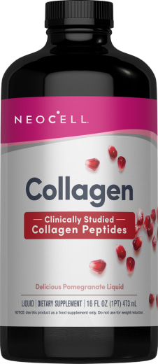 Collagen Liquid, 16 FL OZ Delicious Pomegranate Flavor