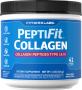 PeptiFit Peptida Kolagen Tipe I & III, 1 lb (454 g) Botol