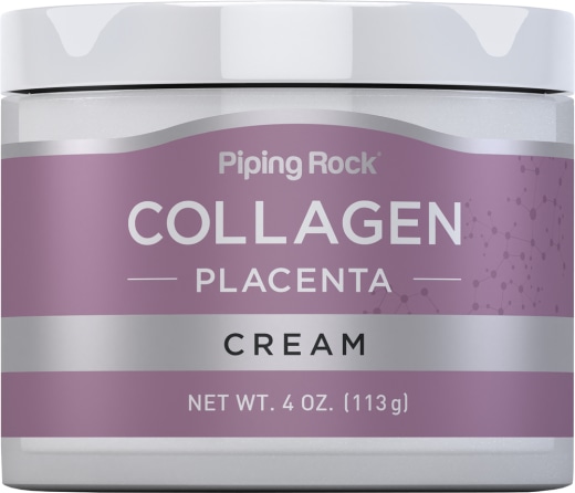 Collagen u. Plazenta-Nachtcreme, 4 oz (113 g) Glas