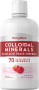 Minerales coloidales, sabor a frambuesa natural, 32 fl oz (946 mL) Botella/Frasco