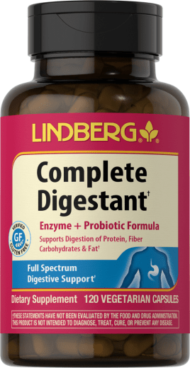 Komplettes Multi-Enzym-Digestivum, 120 Vegetarische Kapseln