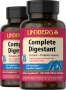 Multi Enzim Complete Digestant, 120 Kapsul Vegetarian, 2  Botol