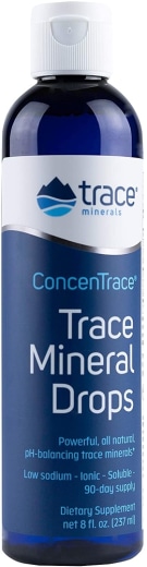 Minerais em gotas ConcenTrace, 8 fl oz Frasco