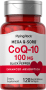 CoQ10 absorvível, 100 mg, 120 Gels de Rápida Absorção