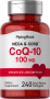 Jól felszívódó CoQ10, 100 mg, 240 Gyorsan oldódó szoftgél