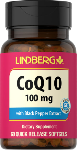 Koenzým Q10, 100 mg, 60 Mäkké gély s rýchlym uvoľňovaním