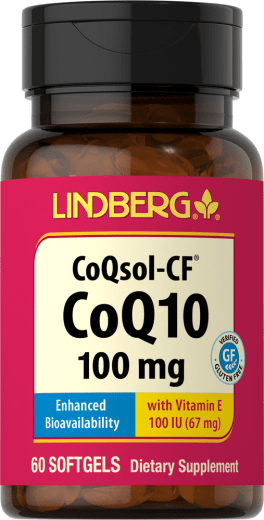 CoQsol-CF CoQ10, 100 mg, 60 Gel Lembut