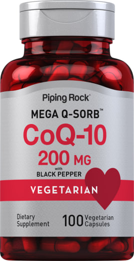 CoQ10, 200 mg, 100 Vegetarian Capsules