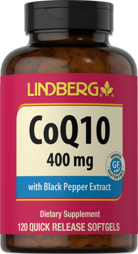 CoQ10, 400 mg, 120 Kapsule iz mehkega gela s hitrim sproščanjem
