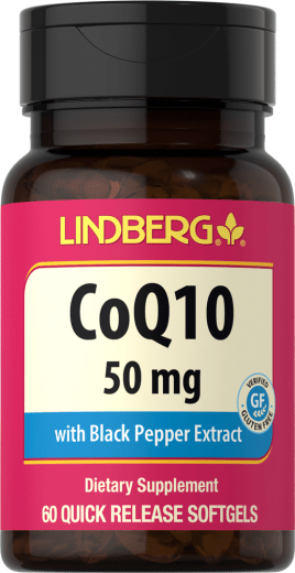 CoQ10, 50 mg, 60 Miękkie kapsułki żelowe o szybkim uwalnianiu