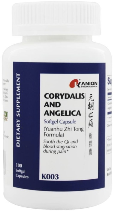 Corydalis and Angelica, 100 Softgels