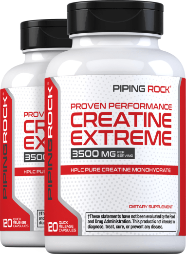 Creatine Monohydrate, 3500 mg, 120 Quick Release Capsules, 2  Bottles