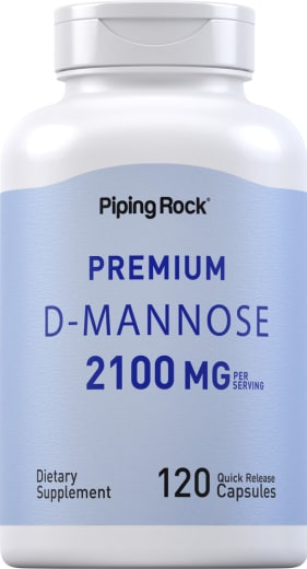D-mannos , 2100 mg (per portion), 120 Snabbverkande kapslar