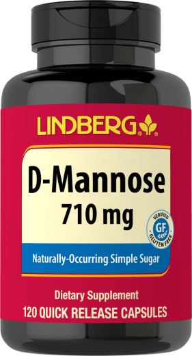 D-Mannose , 710 mg, 120 Kapsul Lepas Cepat