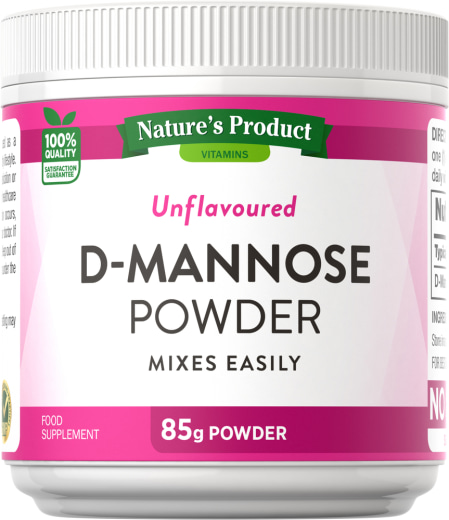 D-mannosepoeder, 3 oz (85 g) Poeder